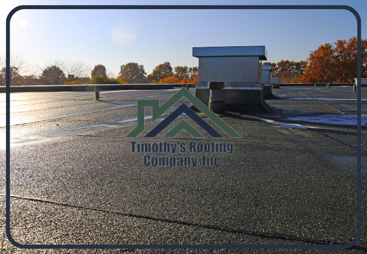 Commercial building with a well-maintained flat roof in Lorton